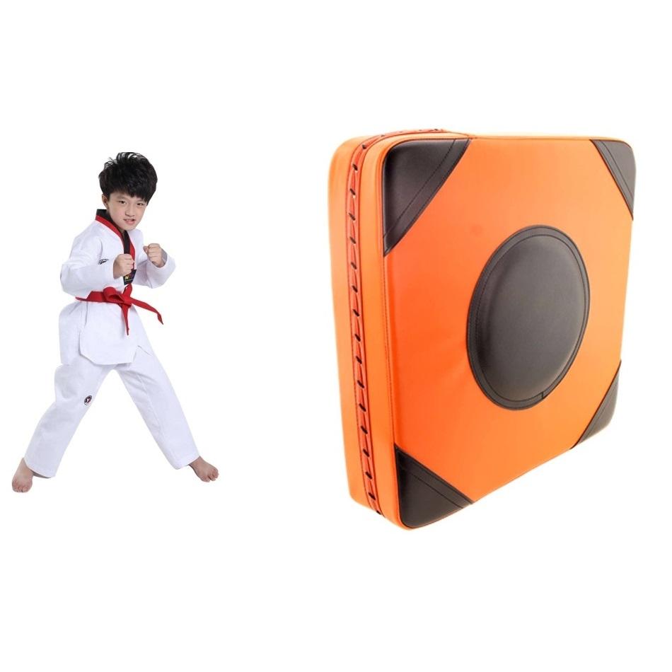 Thickened Square Boxing Wall Target - Magic Stickers - 40X40X10 - Red Black