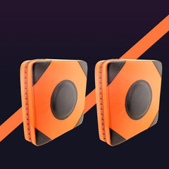 Thickened Square Boxing Wall Target - Magic Stickers - 40X40X10 - Red Black
