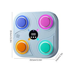 Bluetooth Music Display Boxing Target Toy For Children - Digital & Smart - Blue