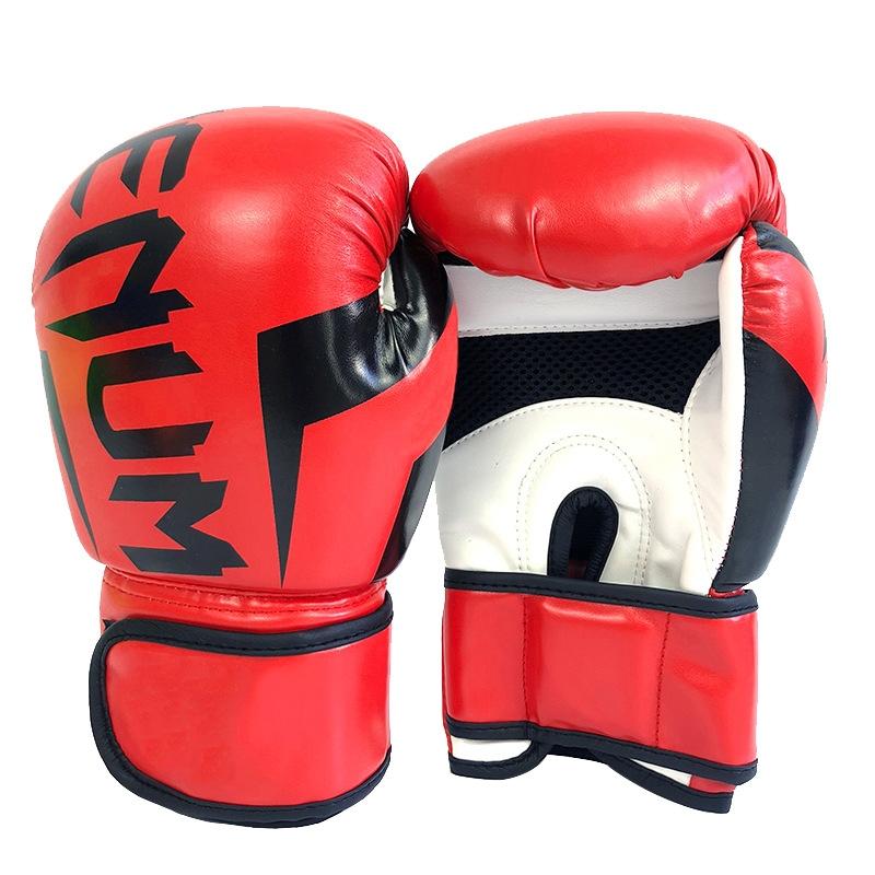 Professional Adult Boxing Training Gloves - 6Oz For Muay Thai Fighting - Fluorescent Green