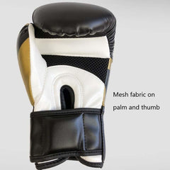 Professional Boxing Gloves For Adult Training - 10Oz Muay Thai Fighting - Fluorescent Orange