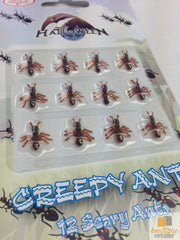 MINI FAKE ANTS Trick Halloween Scary Creepy Joke Prank Small Gag Toy Bug - 240 Ants