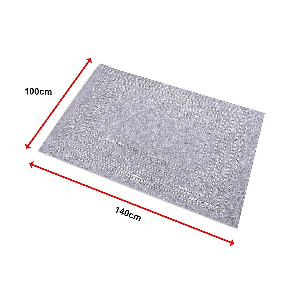 Puzzles Rollers 2 Sets Table Jigsaw Puzzles Felt Mat Board Inflator Puzzle Blanket
