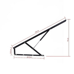 120cm Pneumatic Sofa Bed Lift Up Mechanism Kit