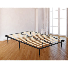 King Single Metal Bed Frame Full Steel Heavy Duty
