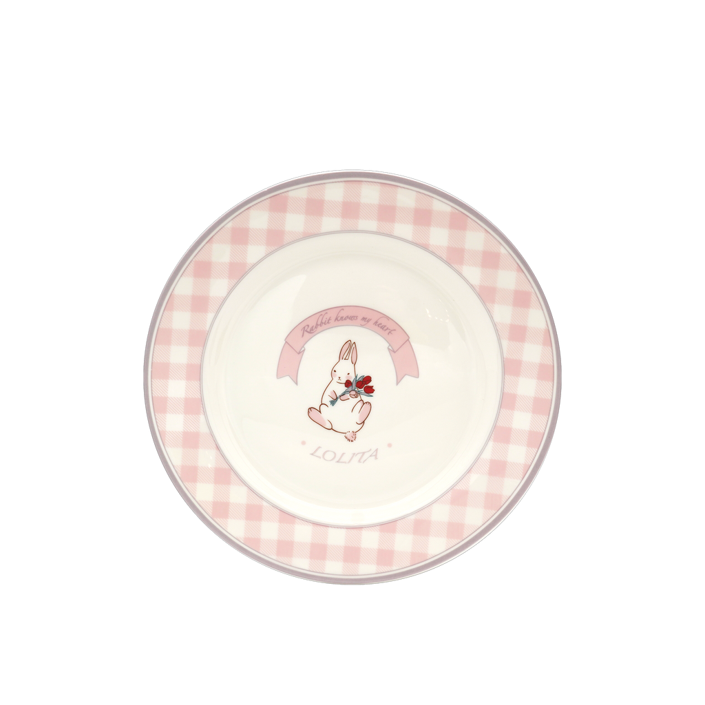 Rabbit Flat Plate purple