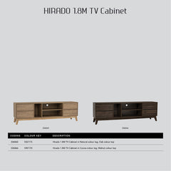 Hirado Entertainment TV Unit - Cocoa