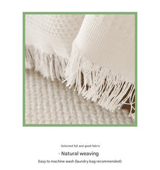 180*340CM Light Brown Premium Polyester Sofa Throw Blanket, Multi-Seasonal Use, Sofa Protector