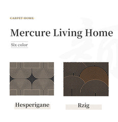 50*80cm Brown Style 6 Geometric Patterns Outdoor Entryway Mat - Non-Slip Welcome Rug for Front Door