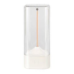 White Portable Magnetic Table Lamp with Bendable LED - USB-C Rechargeable