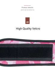 Size XL Grey Camouflage Camo Weightlifting Belt - EVA Nylon Gym Belt for Squats, Deadlifts & Lumbar Support