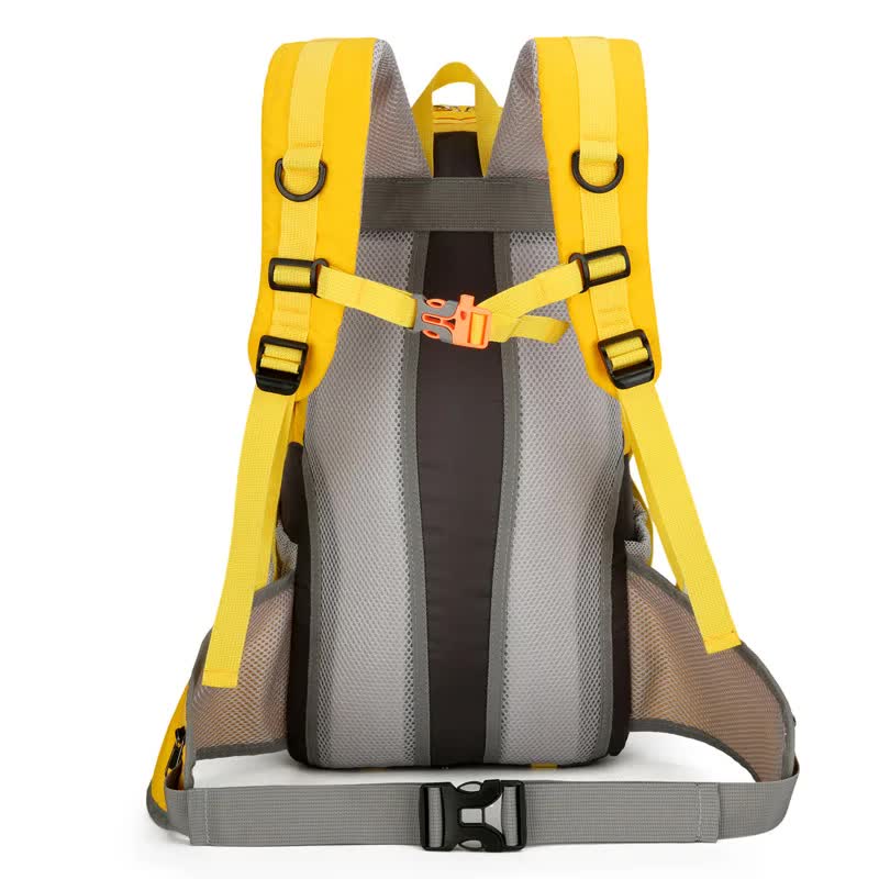 Black Lightweight 30L Hiking Backpack - Water-Resistant Outdoor Daypack for Trekking & Travel