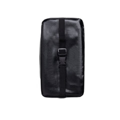 Black 2-Pack Car Tissue Box Holder Set - Universal Sun Visor & Seat Back PU Leather Organizer