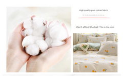 Yu Beauty - Blue 100% Cotton Pillowcase Set (Pack of 2) - Breathable Standard Size 48x74cm Pure Cotton Pillow Covers