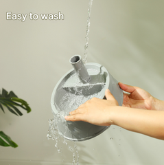 Pink Adjustable Height Pet Water Dispenser - Free Standing or Hanging - No More Bending!
