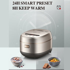 Hoper Layer 4L Electric Rice Cooker IH Heating Zero Coating Non-stick Technology