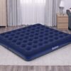 Bestway 2.03m x 1.83m x 22cm Air Mattress King Inflatable Air Bed Indoor/Outdoor Heavy Duty Durable Camping