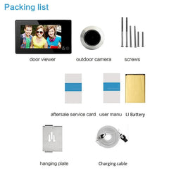 2.0Mp Smart Doorbell With 4.3 Tft Display Screen-1915197715340464132
