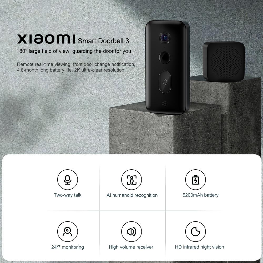 3Rd Gen Smart Doorbell - Compact & Intelligent-1915197765508534275