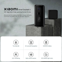 3Rd Gen Smart Doorbell - Compact & Intelligent-1915197765508534275