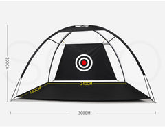 Centra 3M Golf Practice Net Hitting Black-1954802718480666626