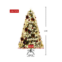 Santaco Christmas Tree 1.8M 6Ft Xmas 1.8 Meter-1954802334693462018