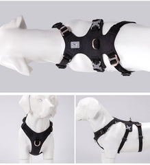 Whinhyepet Dog Harness - Black, XS-1962324894343630851