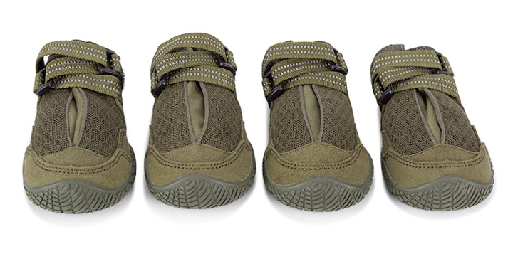 Whinhyepet Outdoor Adventure Dog Shoes - Green, Size 5-1962324869597237252