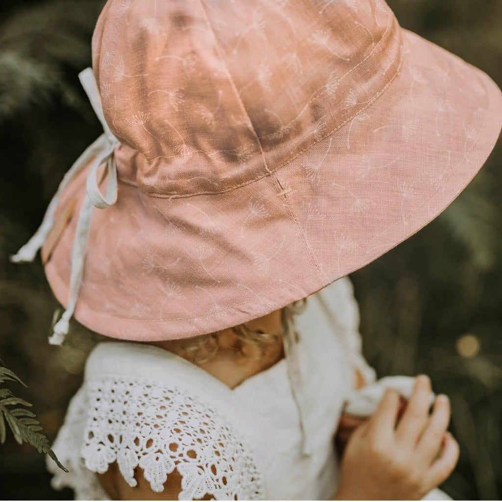 Bedhead Heritage Reversible Bucket Hat-Frances/Flax S-1954803159000027140