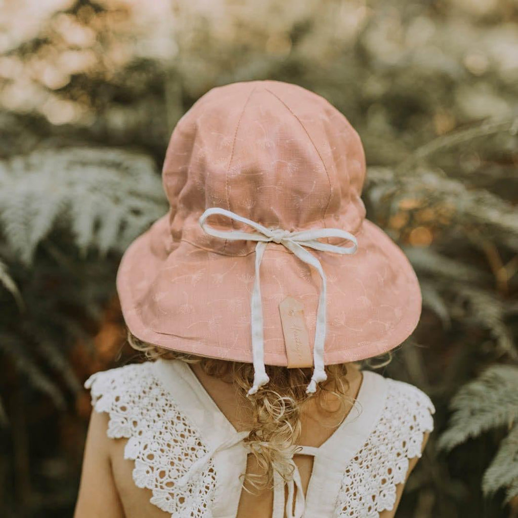 Bedhead Heritage Reversible Bucket Hat-Frances/Flax S-1954803159000027141