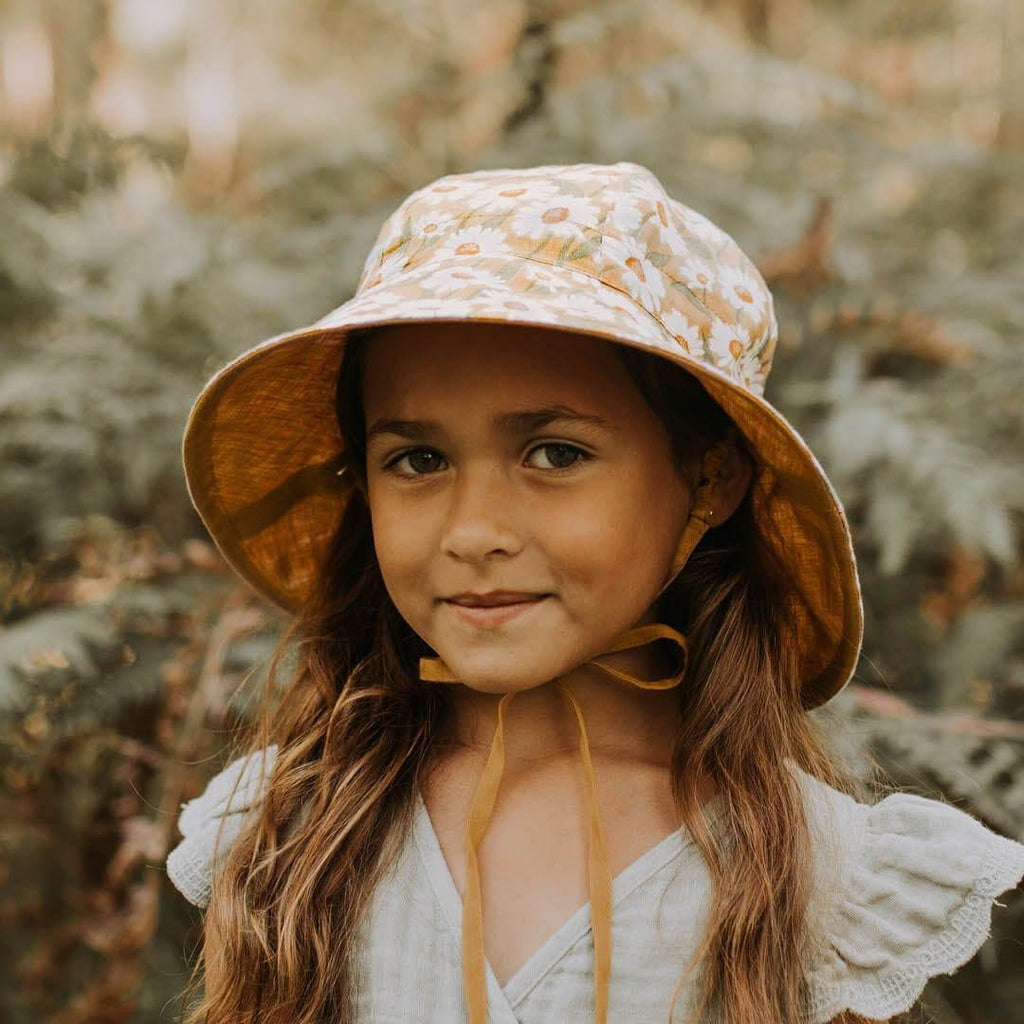 Bedhead Heritage Reversible Bucket Hat- Maggie/Maize S-1954803159176187909
