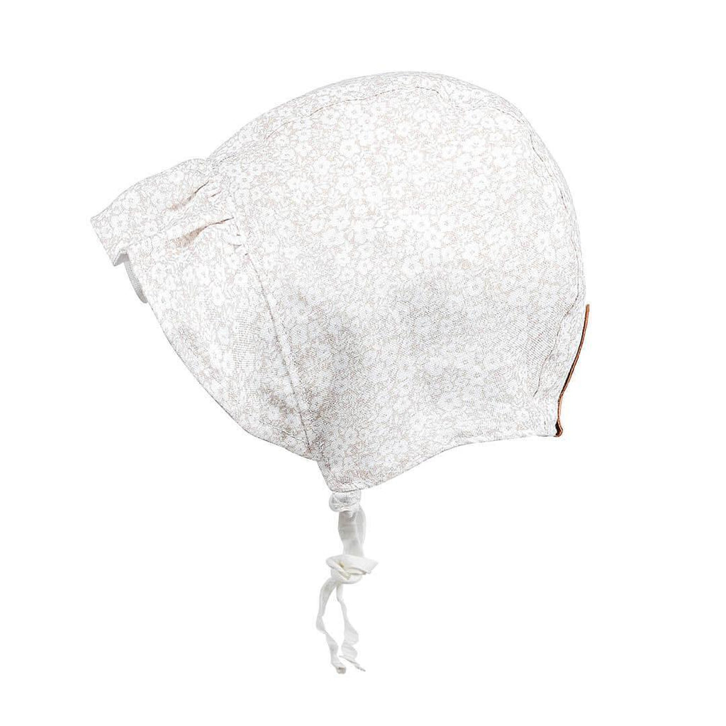 Bedhead Heritage Reversible Ruffle Bonnet Hat-Willow/Blanc M-1954803156651216896