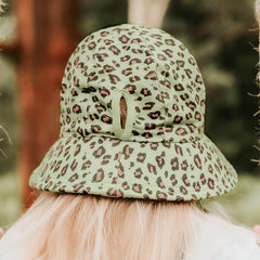 Bedhead Ponytail Bucket Hat - Leopard L-1954803155422285827