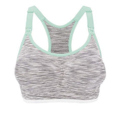 Bravado Seamless Rhythm Nursing Bra White Grey Spacedye M-1954803150854688768