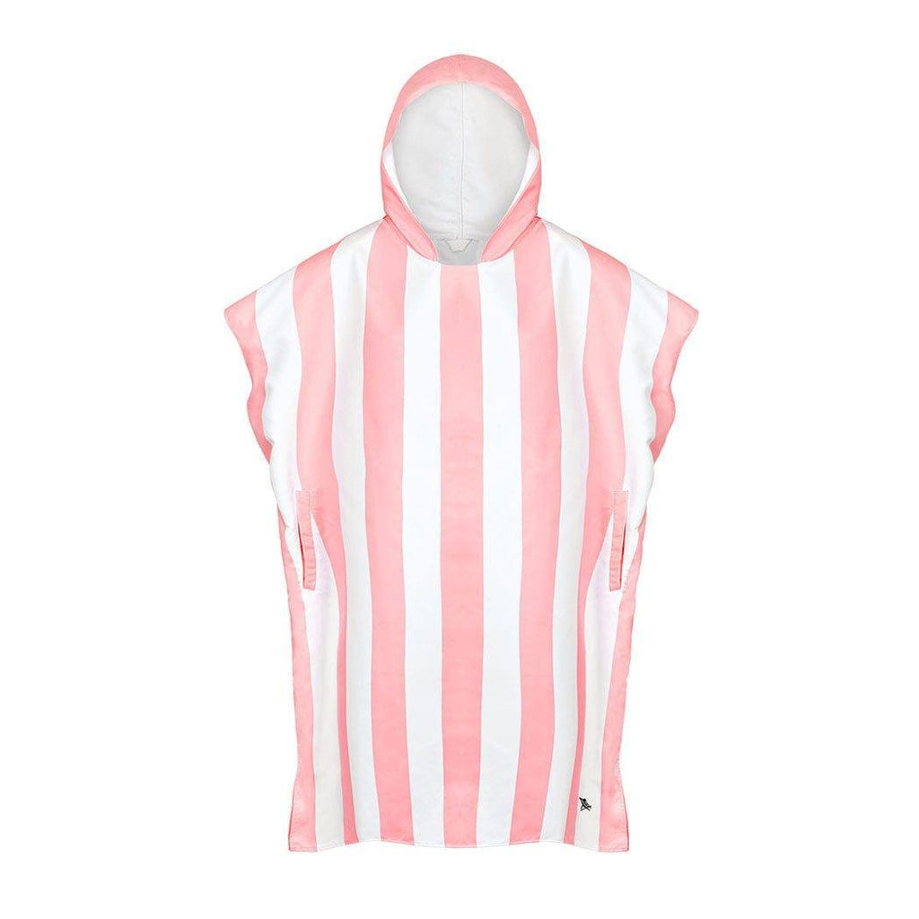 Dock & Bay Adult Poncho Hooded Towel | Cabana Collection | Malibu Pink S-1954802357342703620