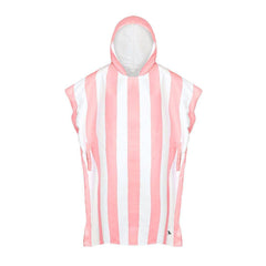 Dock & Bay Adult Poncho Hooded Towel | Cabana Collection | Malibu Pink S-1954802357342703620