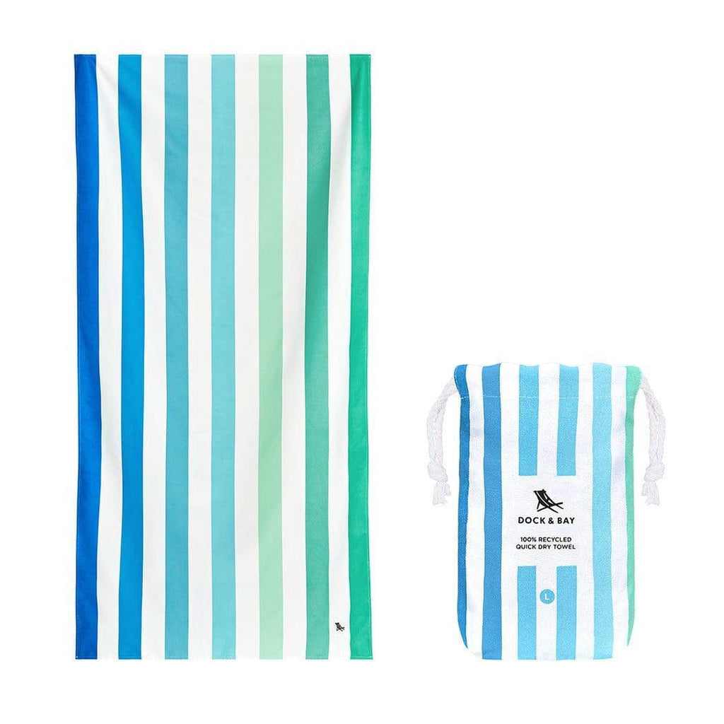 Dock & Bay Beach Towel Cabana Collection L | Quick Dry | Endless River-1954802355052613632