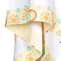 Dock & Bay KIDS Beach Towel | Quick Dry | Rainbow Road-1954802354196975619