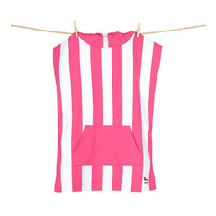 Dock & Bay KIDS Poncho Hooded Towel -Mini Cabana Collection-Phi Phi Pink XS (2-4yrs)-1954802358592606211