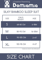 Domiamia Bamboo Short Sleeve Sleep Sack with Feet - 0.6 Tog-1954803092172181508