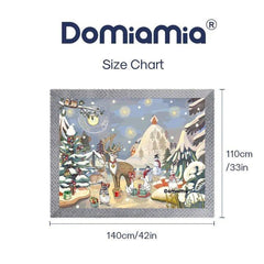 Domimia Thick Padded Minky Dot Cotton Kids Blanket 2.5tog-Limited Edition-1954803091811471366