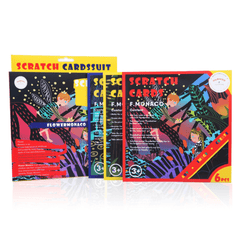 flower Monaco Scratch Art Set-1954803112791379968