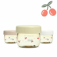 Grosmimi PPSU Baby Food Jar Set-CHERRISH EDITION 150ml-1954803141899849728