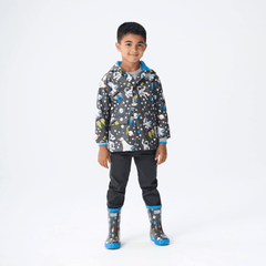 HATLEY Shiny Kids Rain Boots | Ombre Stars size 9-1954803167887757313