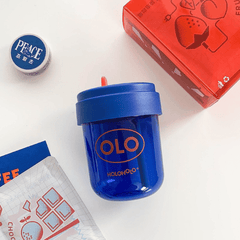 HOLOHOLO Heat-Resistant Reusable Coffee Cup Blue 450ml-1954803129061085186