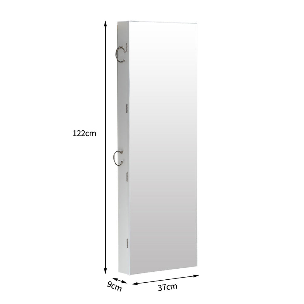 Levede Mirror Jewellery Cabinet Jewelry-1954802756569141250