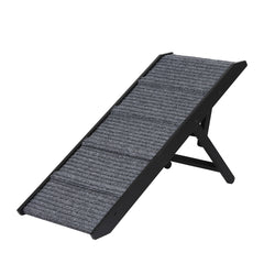 PaWz Adjustable Dog Ramp Height Stair Black-1954802549647347712