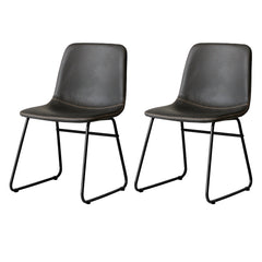 Levede 2x Dining Chairs Kitchen Table Black-1954802996567216128