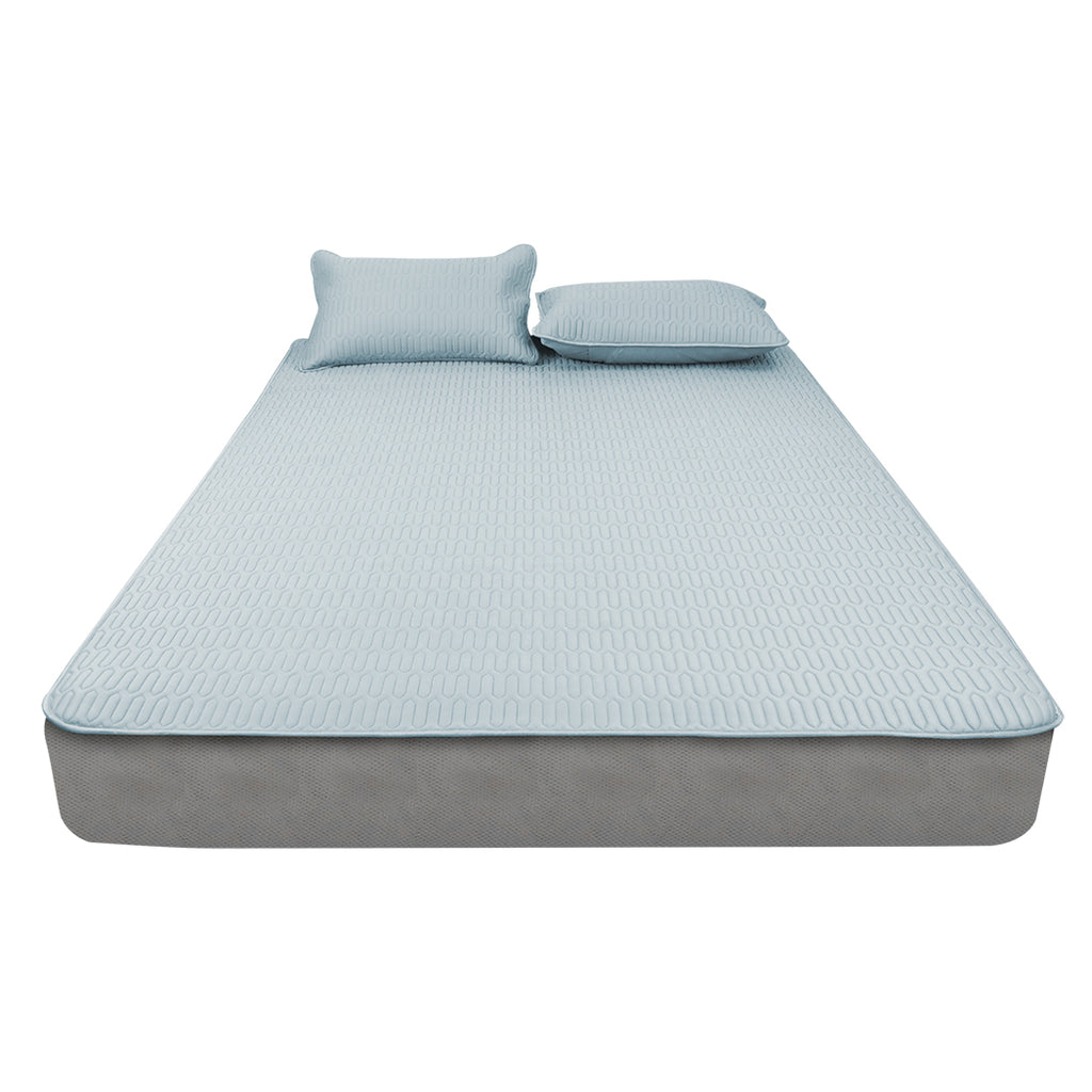 DreamZ Latex Cooling Bed Sheet Set Fitted 3PCS Queen-1954802918150508544