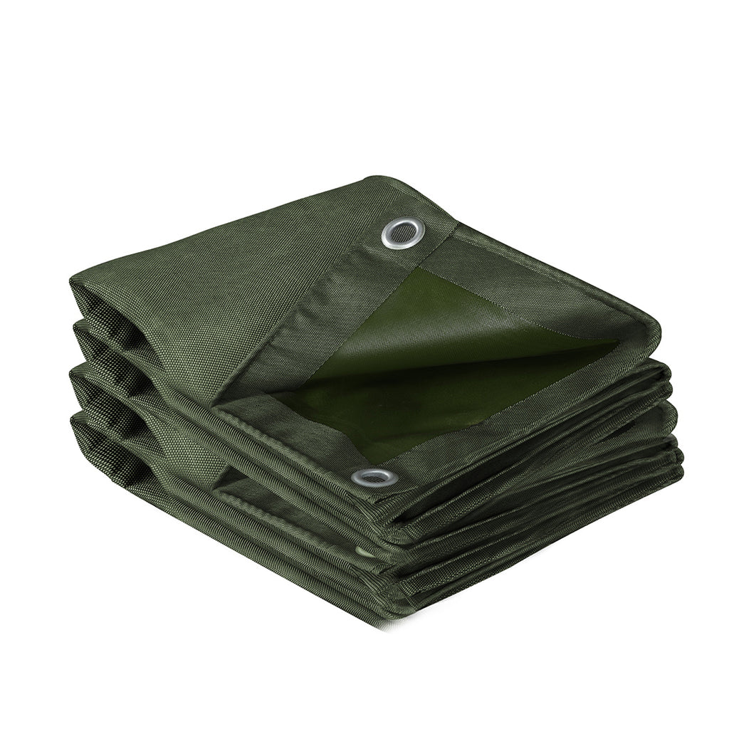 Polyester Canvas Tarp Tarpaulin Sun 4x3 Meter-1954802676395020288
